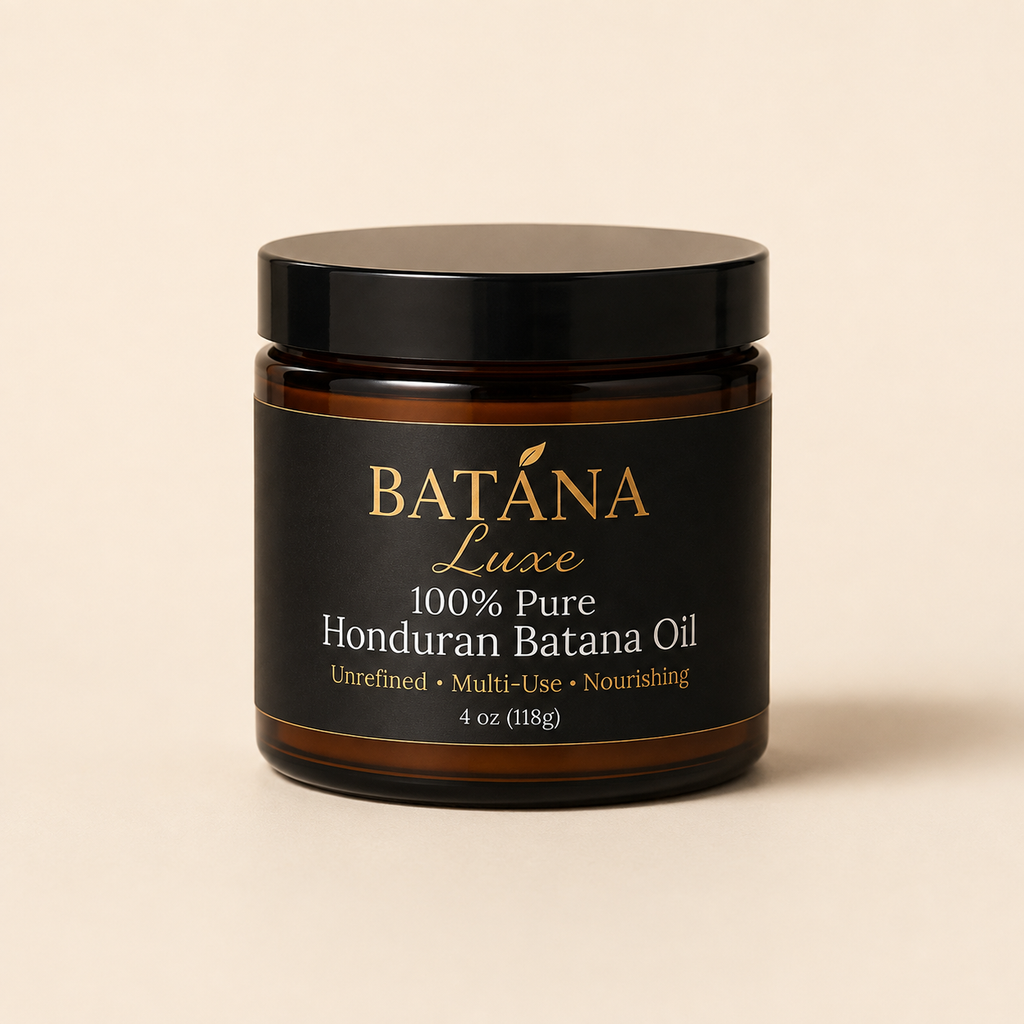 Batana Luxe 100% Pure Batana Oil, 4 oz jar