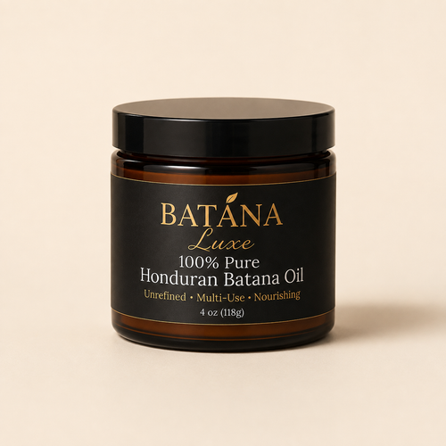 Batana Luxe 100% Pure Batana Oil, 4 oz jar